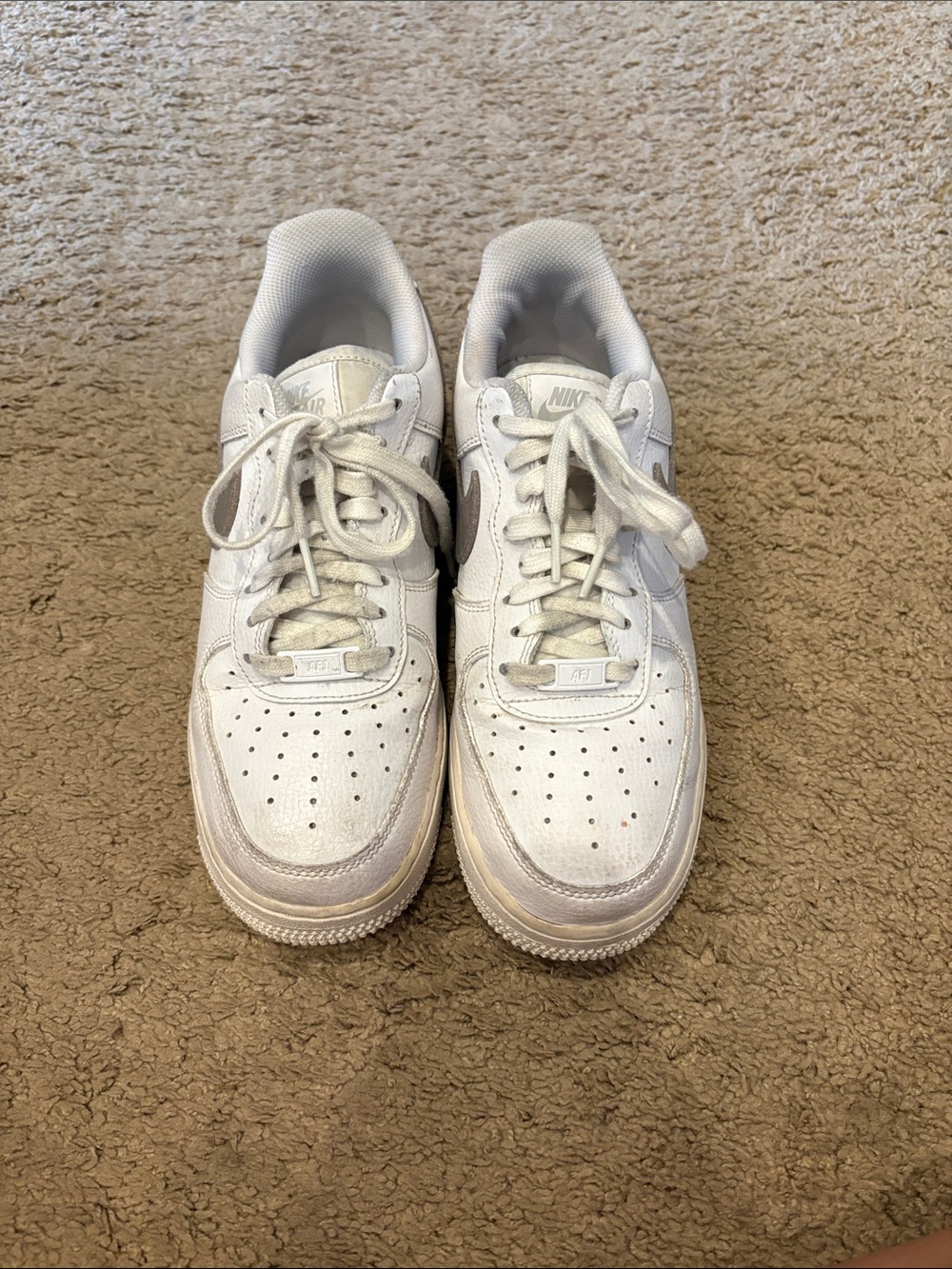 Nike White Air Force 1 Sneakers